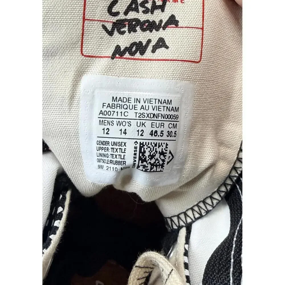 Converse x Joshua Vides Chuck 70 Shroud Hi A00711C Men's 12​ - Picture 9 of 9